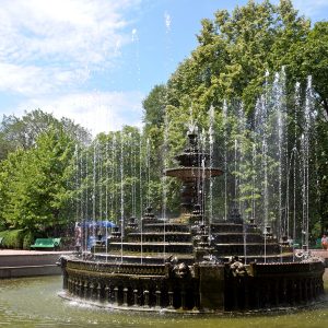 Parc Stefan cel Mare, Chisinau, Moldavie.