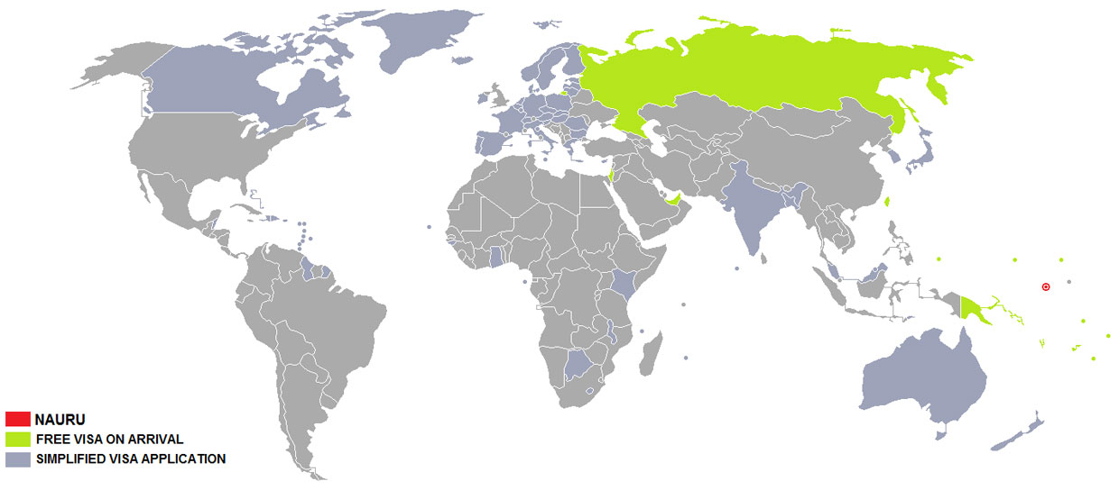 Visa policy of Nauru