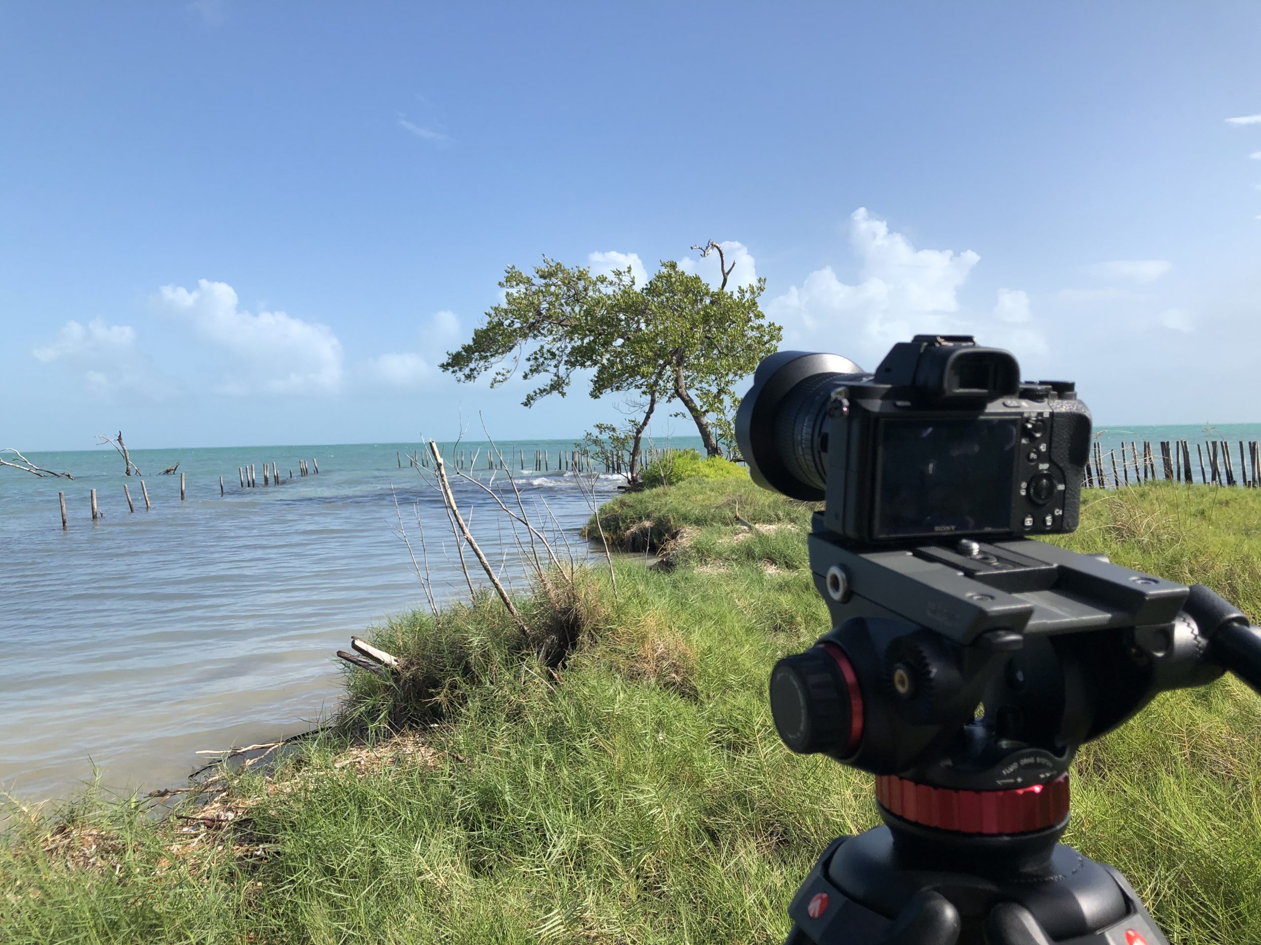 Filming on a Private Island